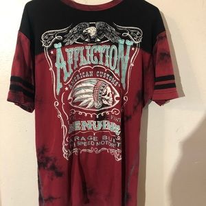Mens Affliction Xl Tee